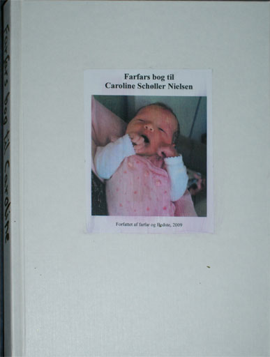 Farfars bog til Caroline Schøller Nielsen