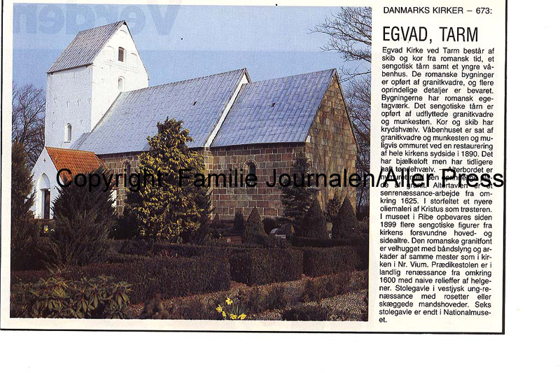 0673 Egvad, Tarm