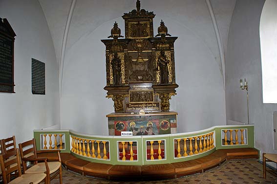Glumsø kirkes alter