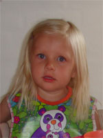 Amalie 3 år (2. aug. 2008)